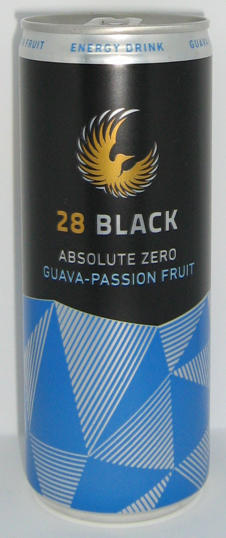 28 Black Absolute Zero Guava-Passion Fruit